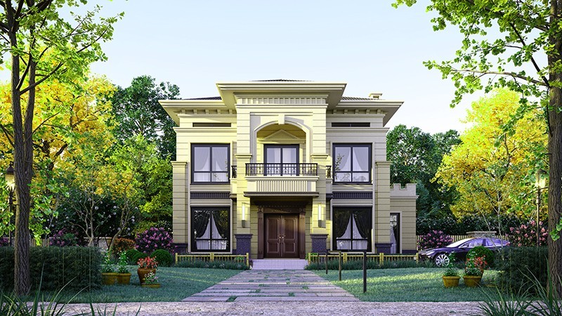 景德镇中式合院住宅，开放庭院与邻里乡亲更亲近